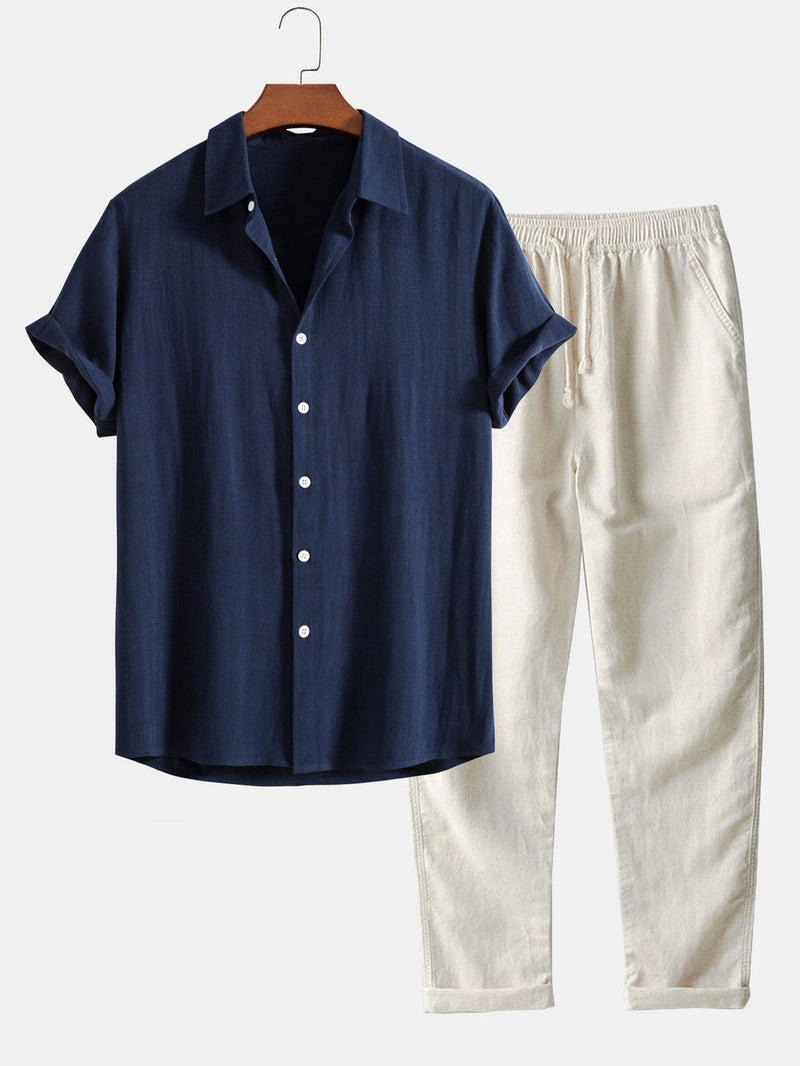 Leinen Hemd und Hose Set - Antonio