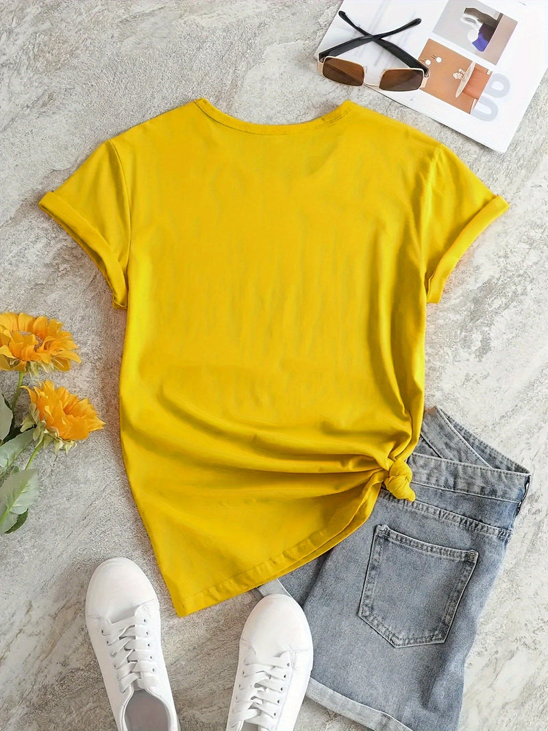 Damen Plus Size Kurzarm T-Shirt – Liesl Oktoberfest 2025