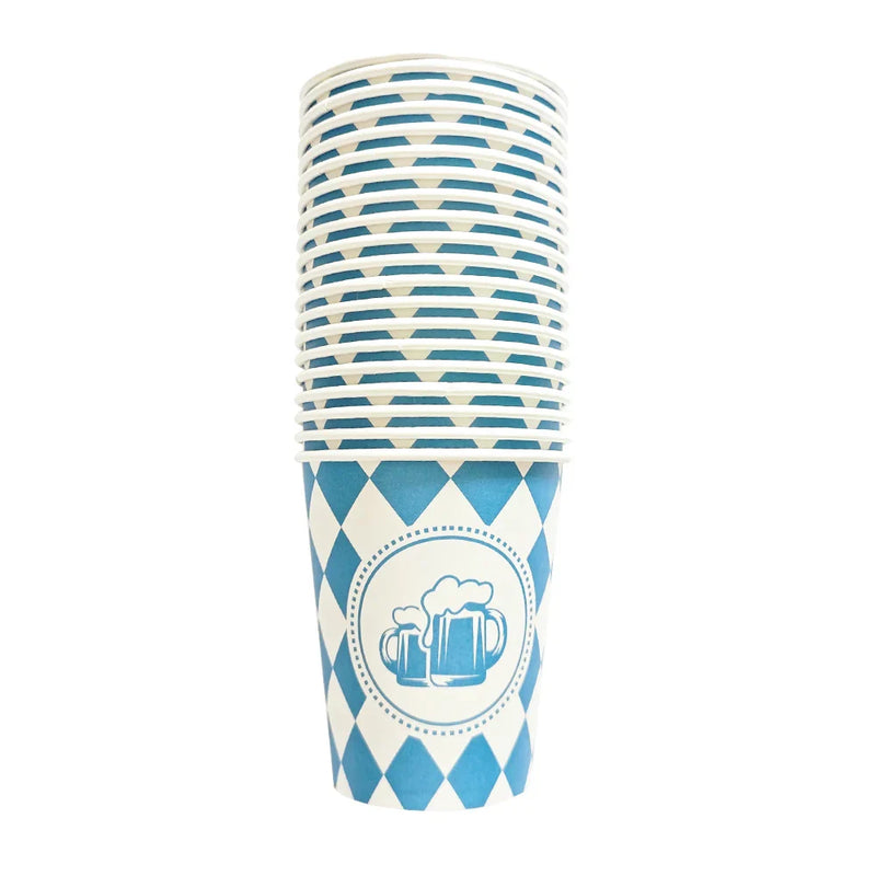 Einweg-Partygeschirr Set im Oktoberfest-Design – ProstPaket Oktoberfest 2025