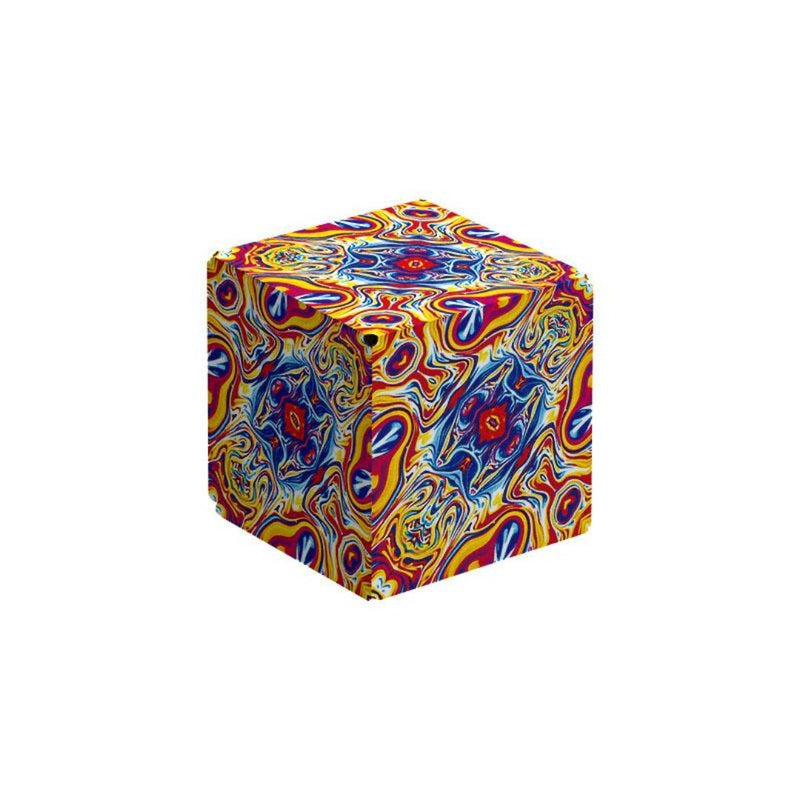 Bunter magnetischer Zauberwürfel, austauschbar, geometrisches Muster, Spielzeug.