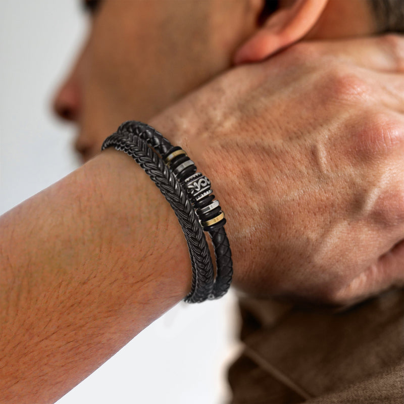 Voor Mijn Man - Ik Hou Van Jou; Voor Altijd - Armband
