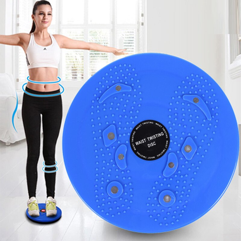 Blaue Taillen-Twister-Scheibe, magnetisch, Fitnessgerät, Gewichtsverlust, Heimtraining.