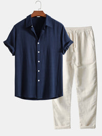 Leinen Hemd und Hose Set - Antonio
