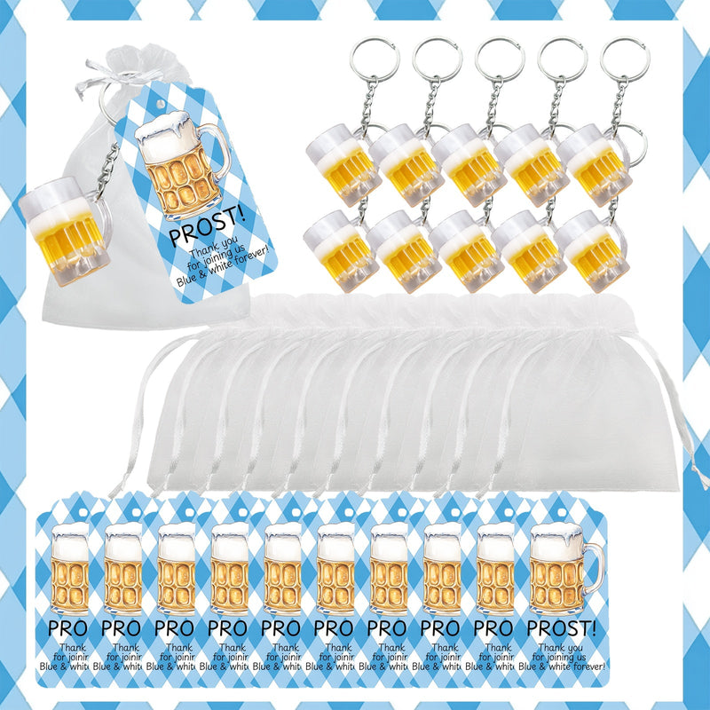 Bierkrug Schlüsselanhänger Set – ProstBundle Oktoberfest 2025