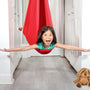Kinderschaukel rot Indoor-Therapie, hängend, Baumwolle, für Kinderzimmer, Spielzeug, Entspannung