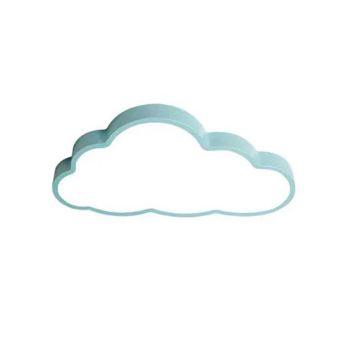 Wolkenförmiger Ausstecher, hellblau, Kunststoff, ideal für Kekse und Backen.