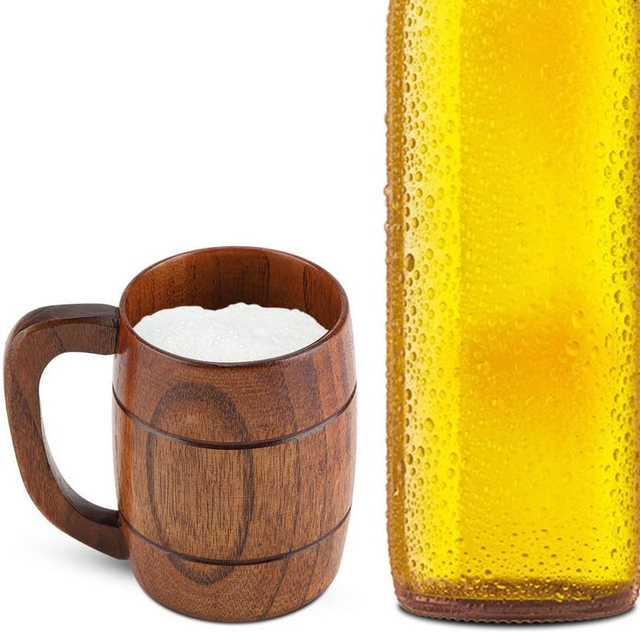 Bierkrug Holz (350 ml) – HolzGaudi Oktoberfest 2025