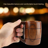 Bierkrug Holz (350 ml) – HolzGaudi Oktoberfest 2025
