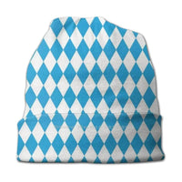 Beanie mit Rautenmuster – WiesnBean Oktoberfest 2025