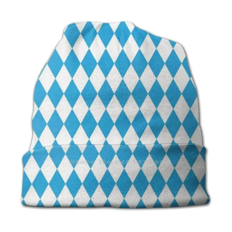 Beanie mit Rautenmuster – WiesnBean Oktoberfest 2025