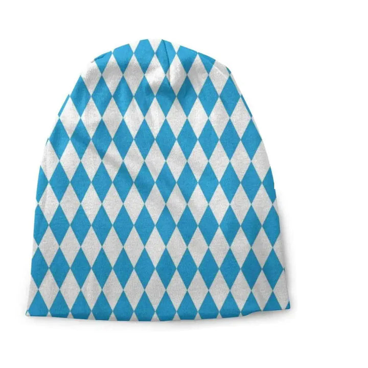 Beanie mit Rautenmuster – WiesnBean Oktoberfest 2025