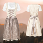 Exklusive Damen-Tracht mit Schürze und Bluse - EdelTrachten