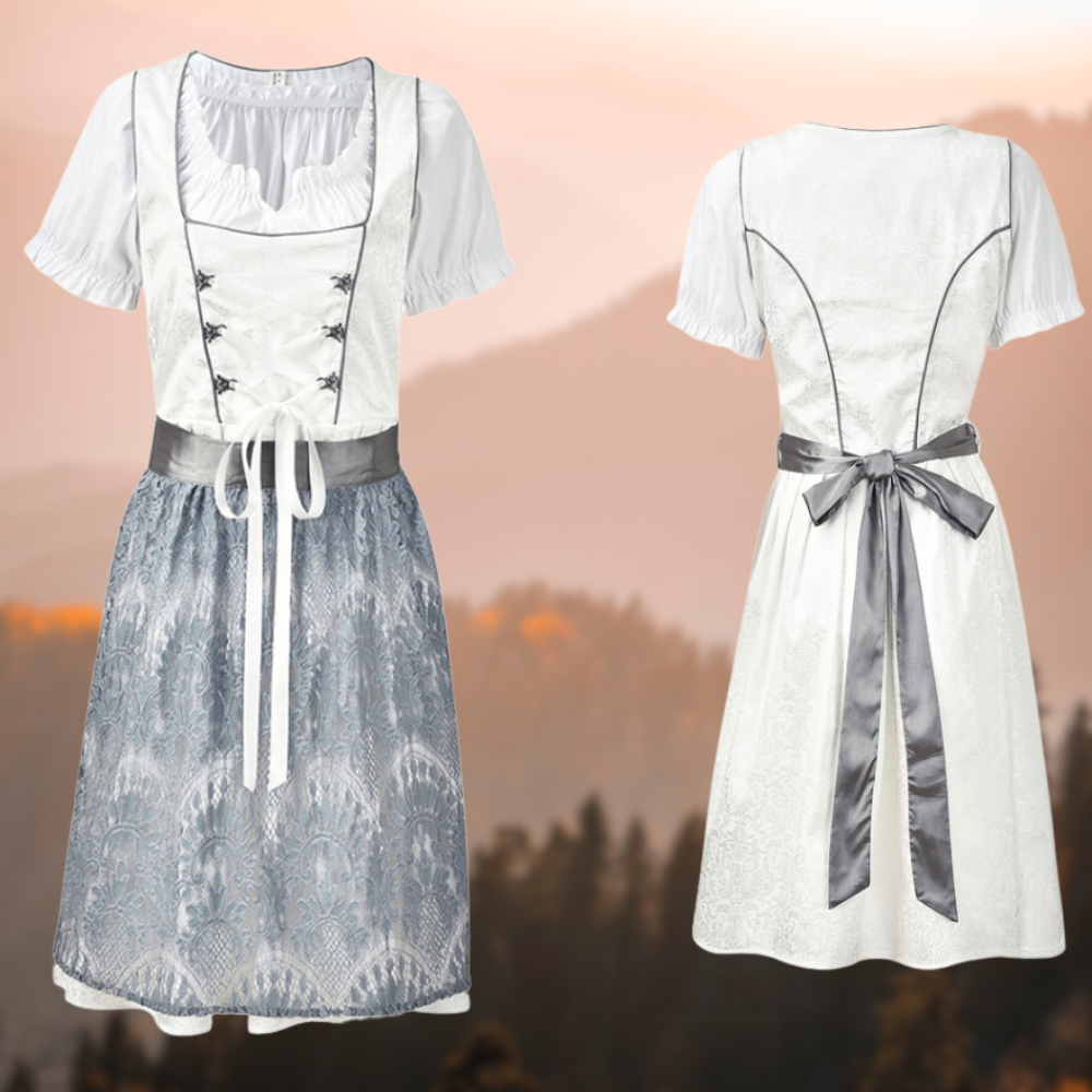 Exklusive Damen-Tracht mit Schürze und Bluse - EdelTrachten