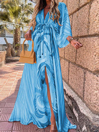 Stilvolles Strandkleid mit Print - Zamara