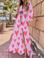 Stilvolles Strandkleid mit Print - Zamara