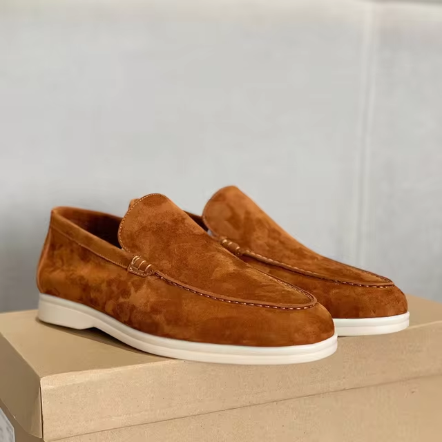 Klassische Leder Herrenloafer - Lorenzo