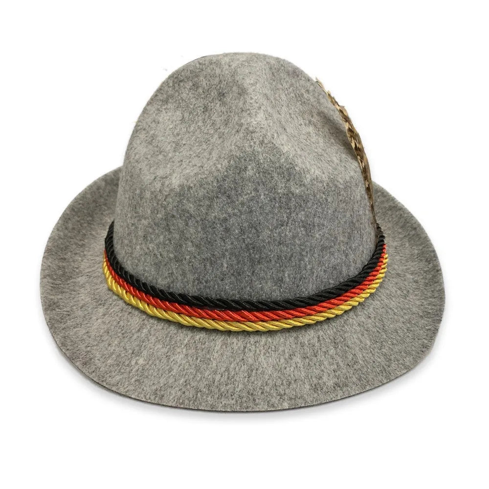 Alpenhut mit Feder – Bergfreund Oktoberfest 2025