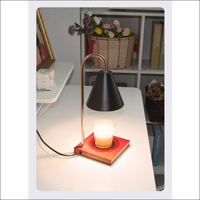 Aromatherapie-Kerzenwärmer Tischlampe, schwarz, dekorativ, modernes Design, Wohnkultur.