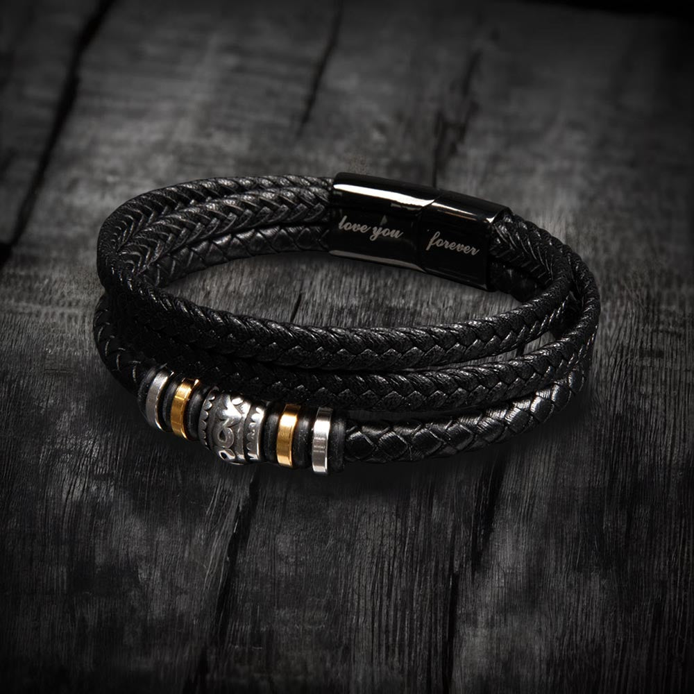 Voor Mijn Man - Ik Hou Van Jou; Voor Altijd - Armband