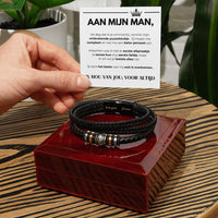 Voor Mijn Man - Ik Hou Van Jou; Voor Altijd - Armband