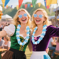 24 Stück Oktoberfest Deko-Ketten – BavariaBlüten Oktoberfest 2025