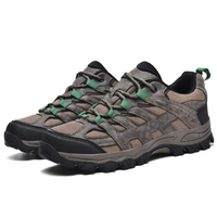 Braune Wanderschuhe, atmungsaktiv, rutschfest, Outdoor-Schuhe für Herren, Trekking.