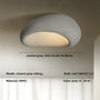 Moderne graue Deckenleuchte aus Zement, LED 12W, HDPS, für Räume 8-20 m².