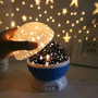 Sternenprojektor Nachtlicht, blau, LED, Kinderzimmer, dekorative Beleuchtung, Sternenhimmel.