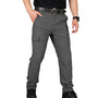Graue taktische Herren-Cargohose, wasserfest, verschleißfest, mit mehreren Taschen.