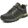Grüne Wanderschuhe, wasserdicht, rutschfest, Outdoor-Sport, Herren, robustes Design.