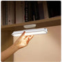 LED-Unterbauleuchte, dimmbar, weiß, für Bücherregal, kabellos, modernes Design.