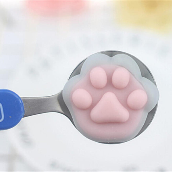 Kawaii Katzenpfote Squishy Stressball, rosa, weiches Spielzeug, Stressabbau, Geschenkidee.