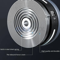 Intelligenter Ab Roller mit LED-Anzeige, automatischer Rückprall, Fitnessgerät für Bauchtraining.