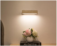 Holz-LED-Wandleuchte mit Drehfunktion - Twilight Pivot